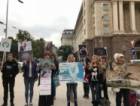 Вегани протестираха срещу изграждането на ферми за норки