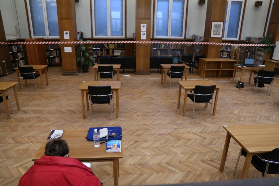 Националната библиотека „Св. Св. Кирил и Методий” вече посреща читатели в сградата си.