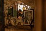 Ресторант в Киев изложи траурен портрет на Путин