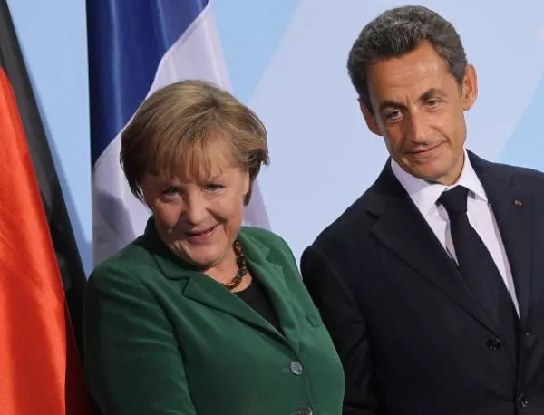 Саркози и Меркел разискват проект за данък над финансовите транзакции