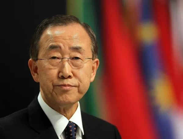 Бан Ки Мун призова за край на "израелската окупация"