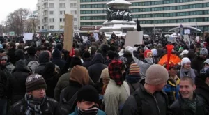 Протестиращите настояват да не ратифицираме АСТА