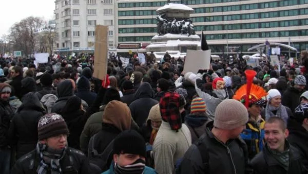 Протестиращите настояват да не ратифицираме АСТА