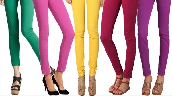 Панталоните в ярки цветове са хит тази пролет