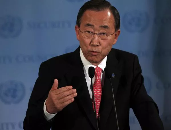 Бан Ки Мун: Сирийското правителство не защити цивилните 