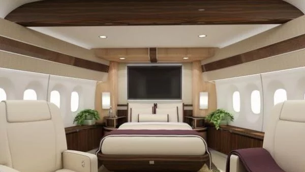 Лукс по време на полет