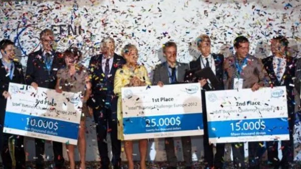 Наш отбор спечели второ място в Intel Business Challenge Europe 2012