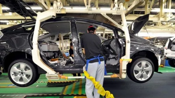 Тойота прекрати производството си в китайски завод