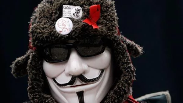 Световен протест на "Anonymous"