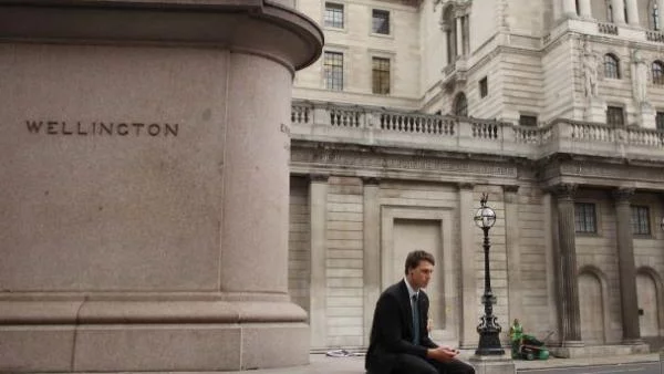 Заетостта в лондонското Сити потъна до 20 годишно дъно