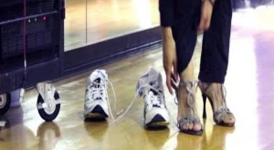 Горим калории с упражнения на високи токчета