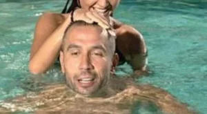 Петко и Яна с гореща снимка в басейн