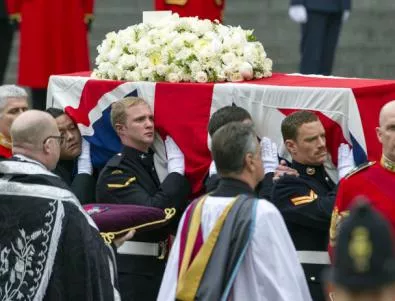 4,3 милиона евро за погребението на Маргарет Тачър