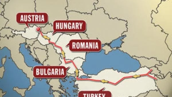 "Набуко" ще снабдява Западните Балкани с газ