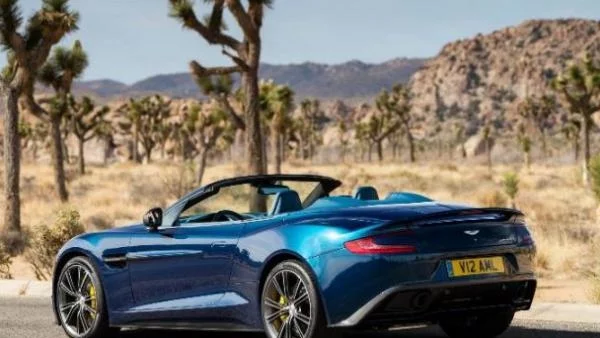 Урок по стил от Aston Martin Vanquish Volante