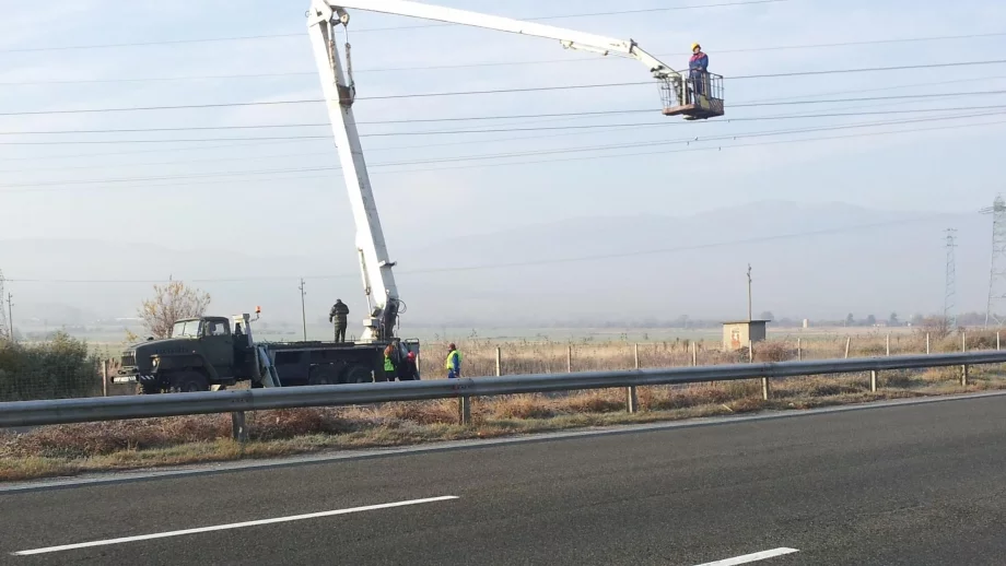 Започна изграждането на пътен възел „Плодовитово” на "Тракия"