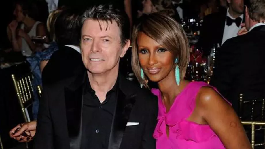 Иман не може да преживее смъртта на Дейвид Боуи