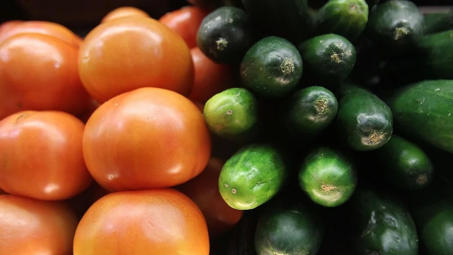 Доматите и краставиците по-скъпи с 20%