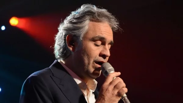 Менюто на Бочели преди концерта му в София