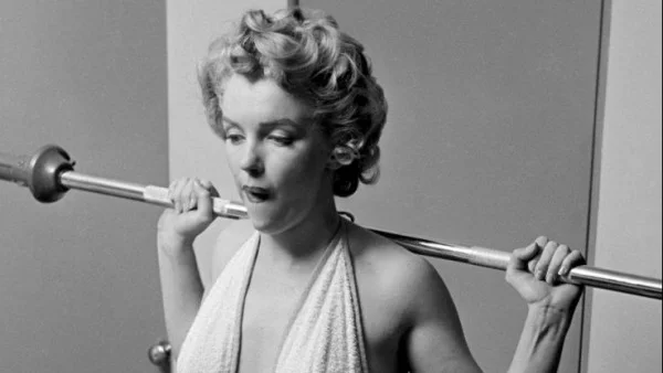 Мерилин Монро поддържала форма с щанги