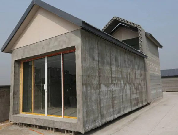 Китайска компания сглабя 3D-принтирани къщи за няколко часа 