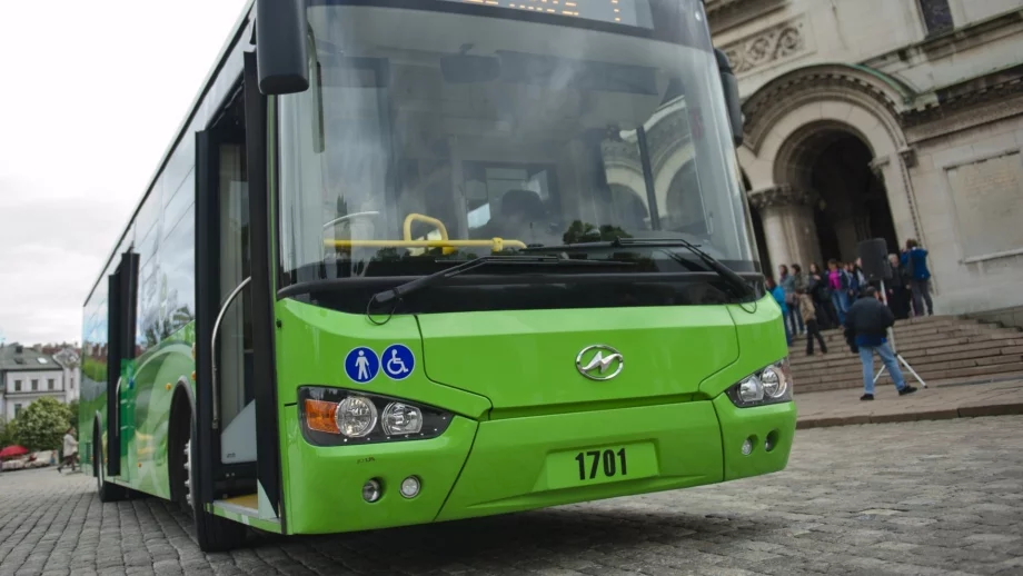 Електробус тръгва по линия 84 в столицата 