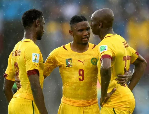Двама играчи на Камерун едва не се сбиха на терена