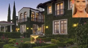 В имението на Хайди Клум