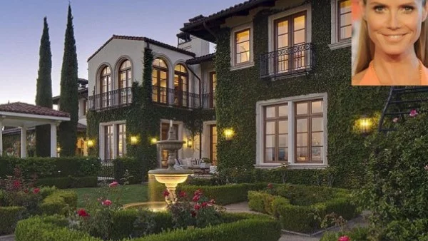 В имението на Хайди Клум