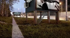 Билбордове се превръщат в домове