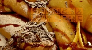 Палачинки с бананов мус и шоколад