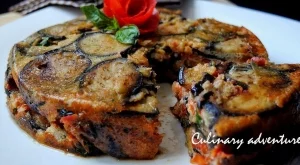 Тортино с патладжани