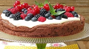 Паднал шоколадов кейк с Маскарпоне 