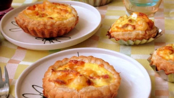 Тарталетки от бутер тесто