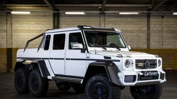 И Carlsson пипнаха 6х6 версията на G63 AMG