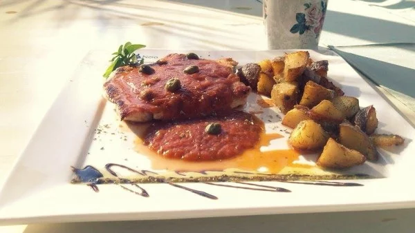 Пилешко по средиземноморски