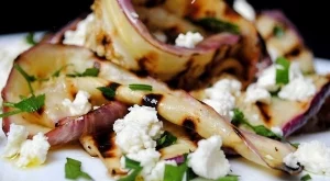 Салата с грилован патладжан