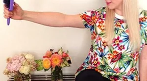 Калъф за селфи с четка и огледало