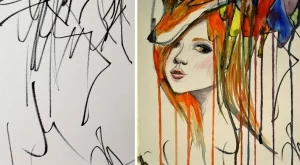 Майка превръща драсканиците на 2-годишната си дъщеря в изкуство