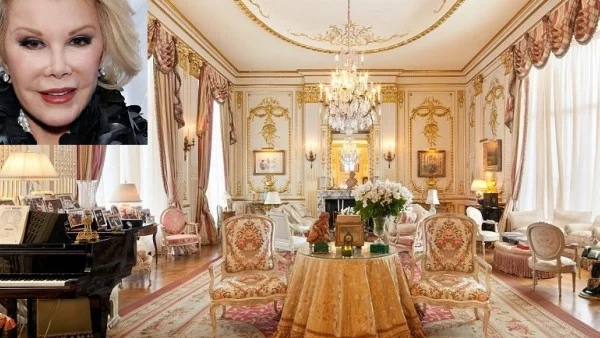 В пищния дом на Джоан Ривърс