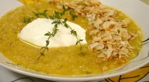 Есенна супа от печени зеленчуци