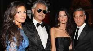 Бочели ще пее на сватбата на Джордж Клуни