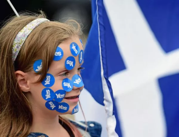Лондон заплаши да забрани шотландския референдум