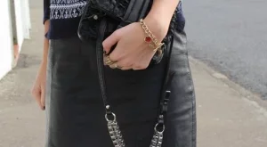 С кожената пола тази есен