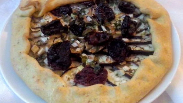 Галет с патладжан и сушени домати