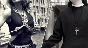   Монахиня  с кавър на "Like a Virgin"