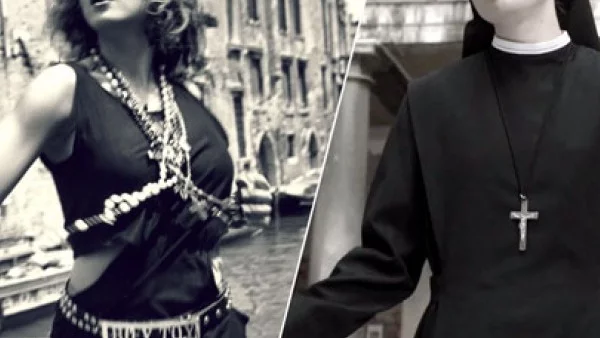   Монахиня  с кавър на "Like a Virgin"