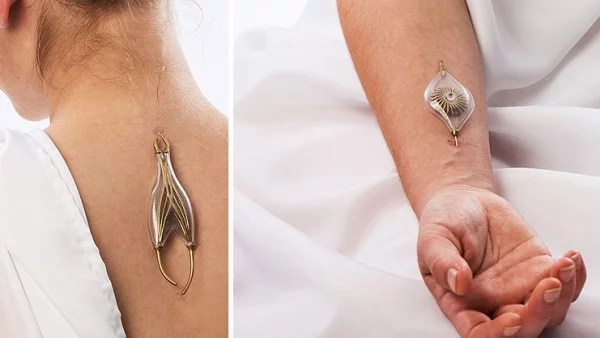 Уникални бижута събират енергия от тялото ни