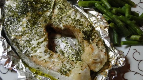 Сьомга с девисил 