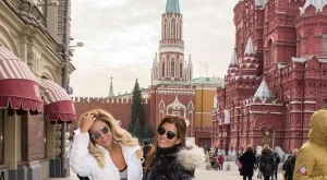 Андреа и Преслава в Москва (снимки)